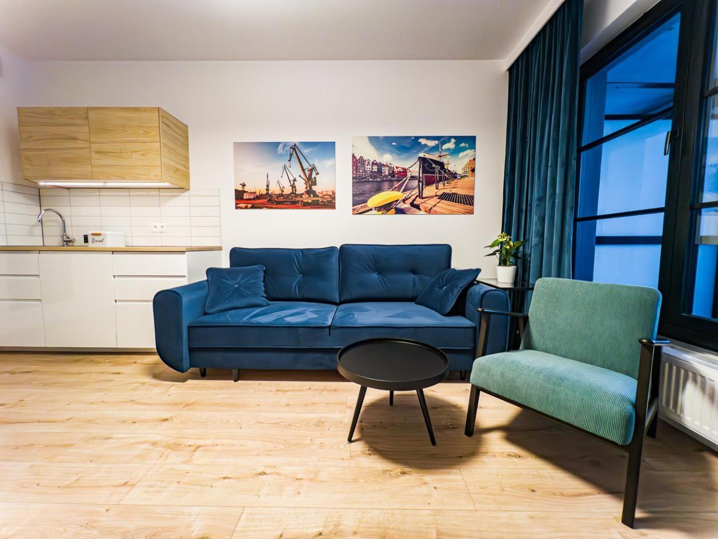 Apartament Z Dwiema Sypialniami + Parking Гданск Екстериор снимка